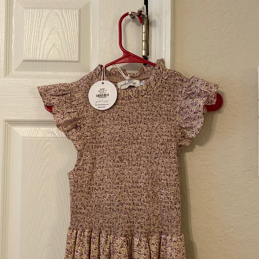 Petal and Pup Smocked MIDI Dress